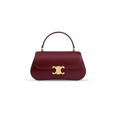 CELINE TEEN CELINE LOLA IN SHINY CALFSKIN 119533BF4.28LB (20*11.5*5cm)